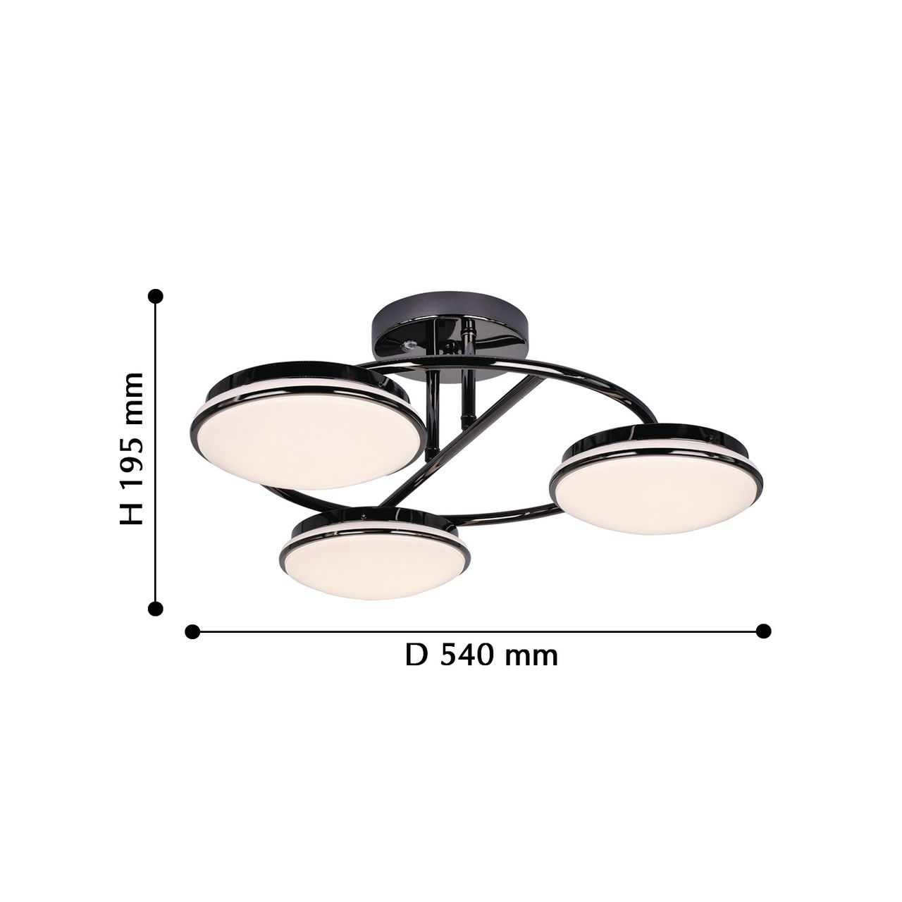 Потолочная светодиодная люстра F-Promo Ledante 2478-3U