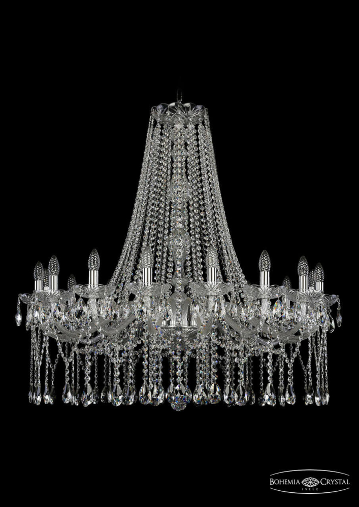 Подвесная люстра второго света Bohemia Ivele 1413/16/360/h-100/Ni