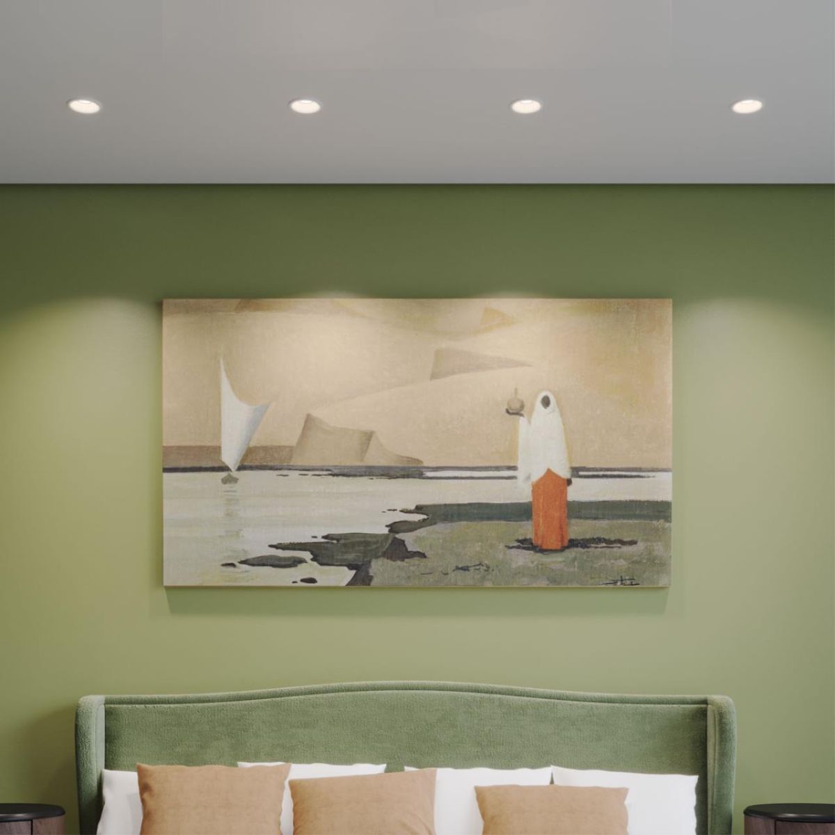 Встраиваемый светильник с переключателем цветовой температуры Novotech Wir Clarte 359873