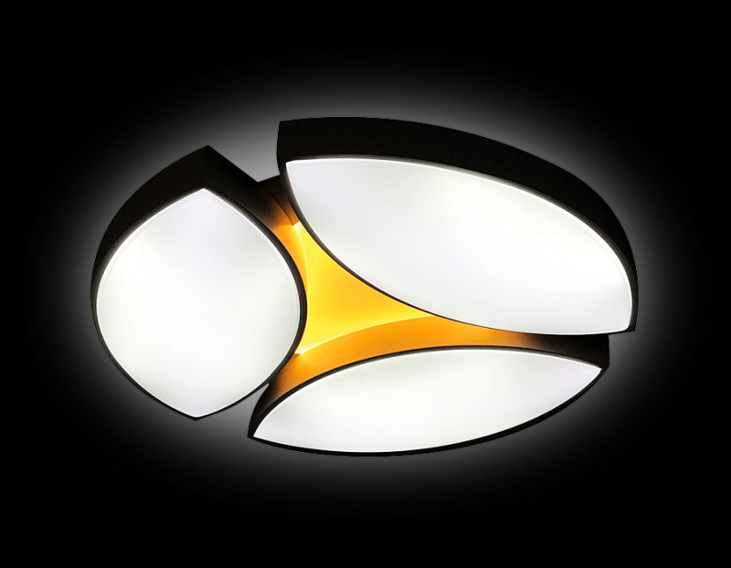 Накладная люстра Ambrella Light FG2070 WH 108W+16W D680