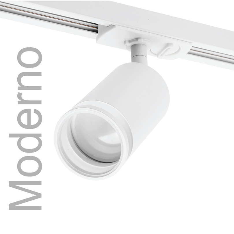 Трековый однофазный светильник Wolta Moderno WTL-GU10/04W