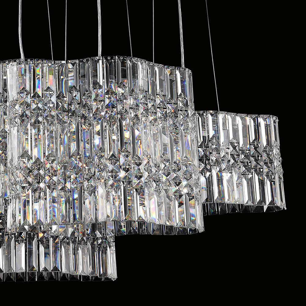 Подвесная люстра Lumien Hall Сейен 0033/6P-CR-CL