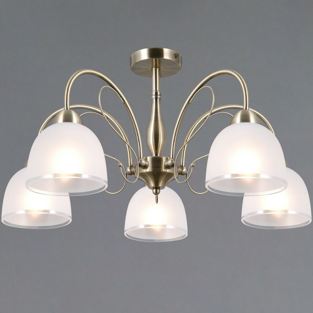 Люстра на штанге Illumico IL0789-5CSQ-25 AB AREZZO