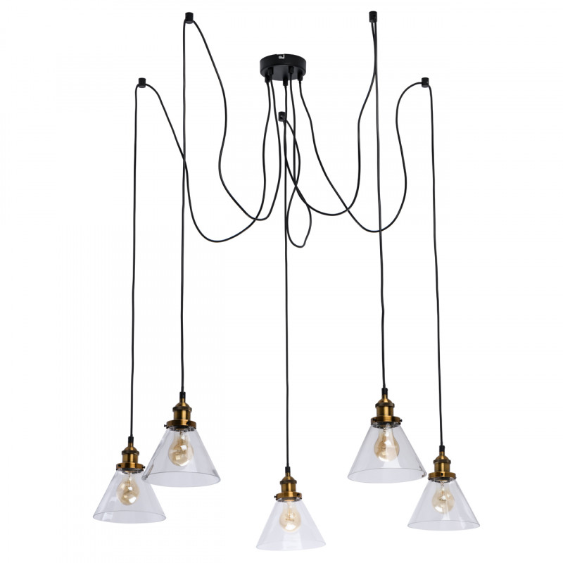 Подвесная люстра De Markt Фьюжн 392017805