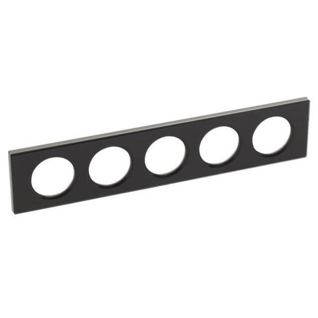 Рамка 5-постовая Legrand Celiane смальта графит 069310