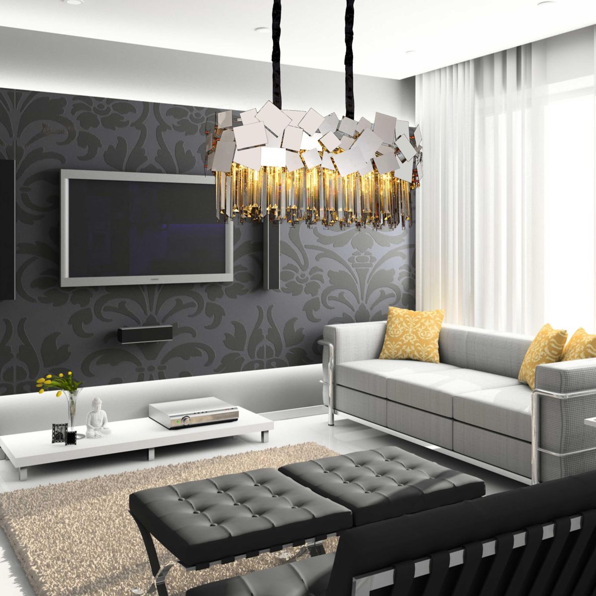 Подвесная люстра Alfa Light F4024-09