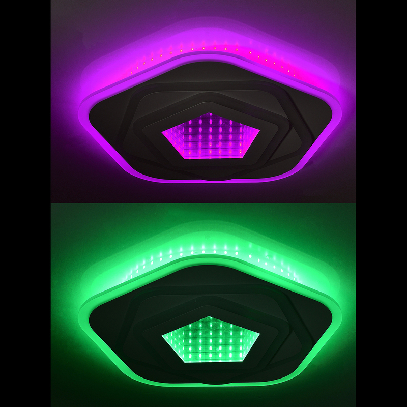 Потолочная люстра Natali Kovaltseva Midnight RGB HIGH-TECH LED LAMPS 82034