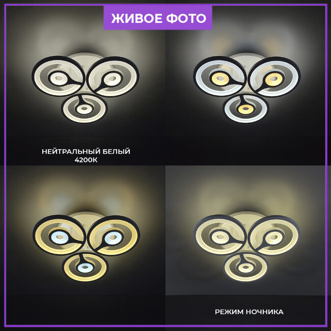 Потолочная люстра Wedo Light Torfred 75397.01.09.03RGB