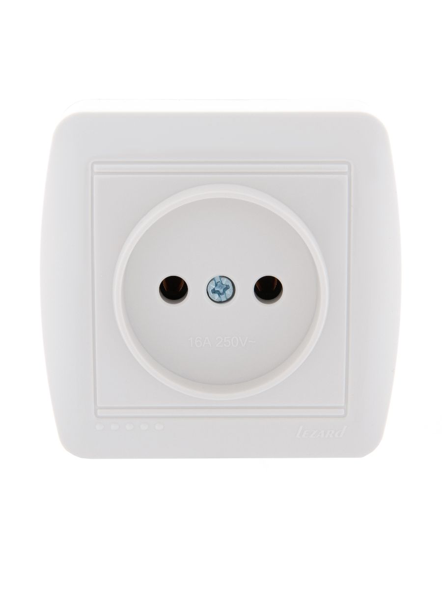 Розетка б/з Lezard Demet 711-0200-121
