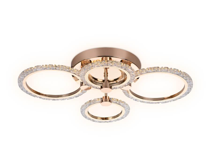 Потолочная светодиодная люстра Ambrella Light Acrylica Original FA416