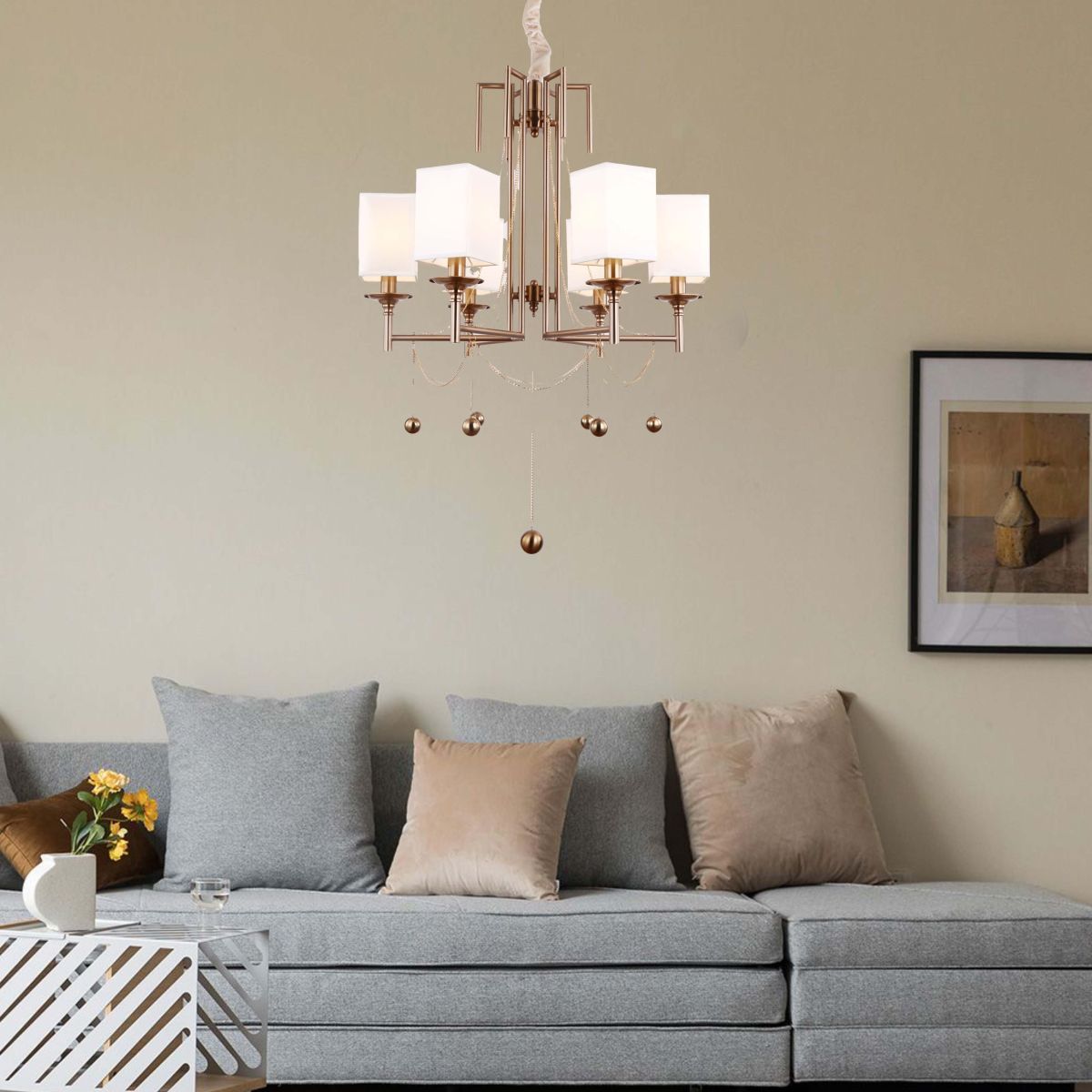 Подвесная люстра Alfa Light F1724-28