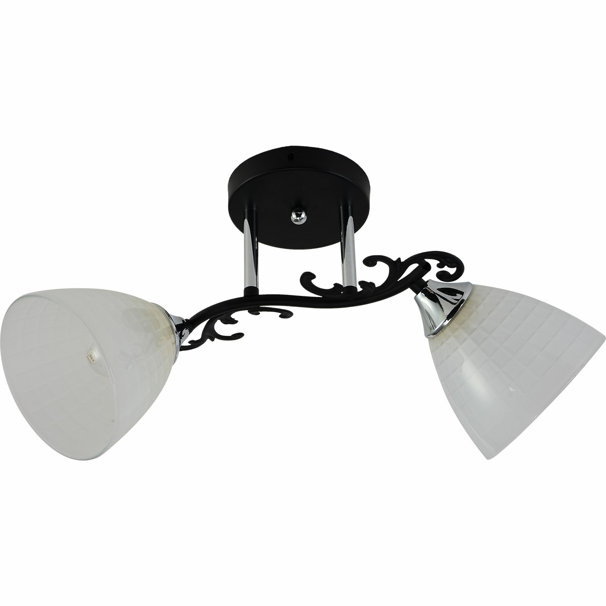 Люстра на штанге Reluce 11308-0.3-02 BK+CR