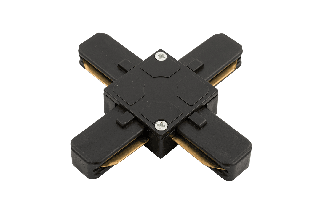 X-коннектор для однофазного накладного трека SWG KXZ-BL-X 002032