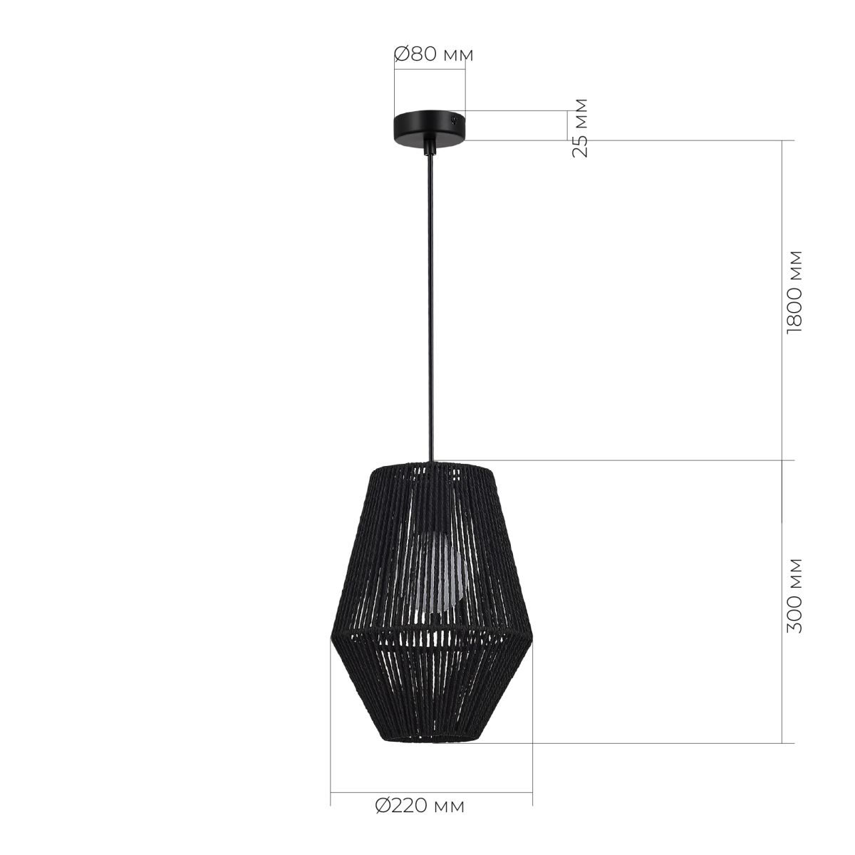 Подвесной светильник Evoluce Ettan SLE6025-413-01