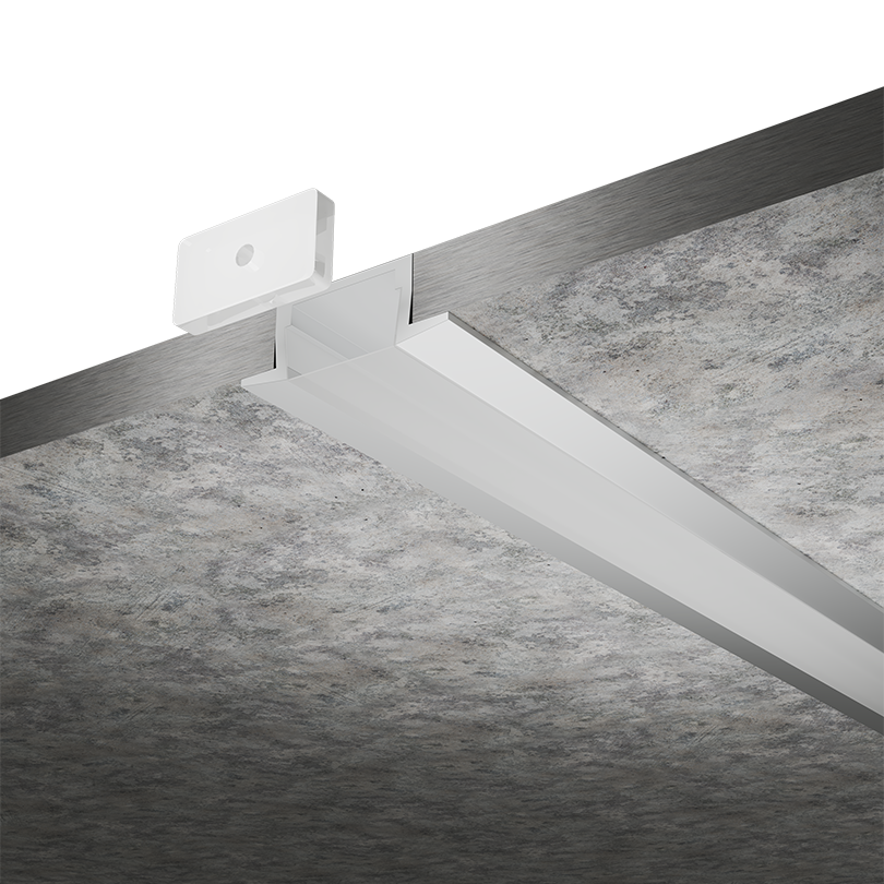 Профиль алюминиевый встраиваемый Wolta WAP-I-22/6/2000-A