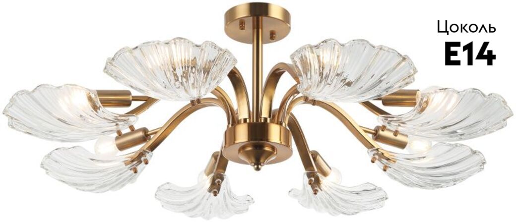 Потолочная люстра Stilfort Muschel 2153/05/08P