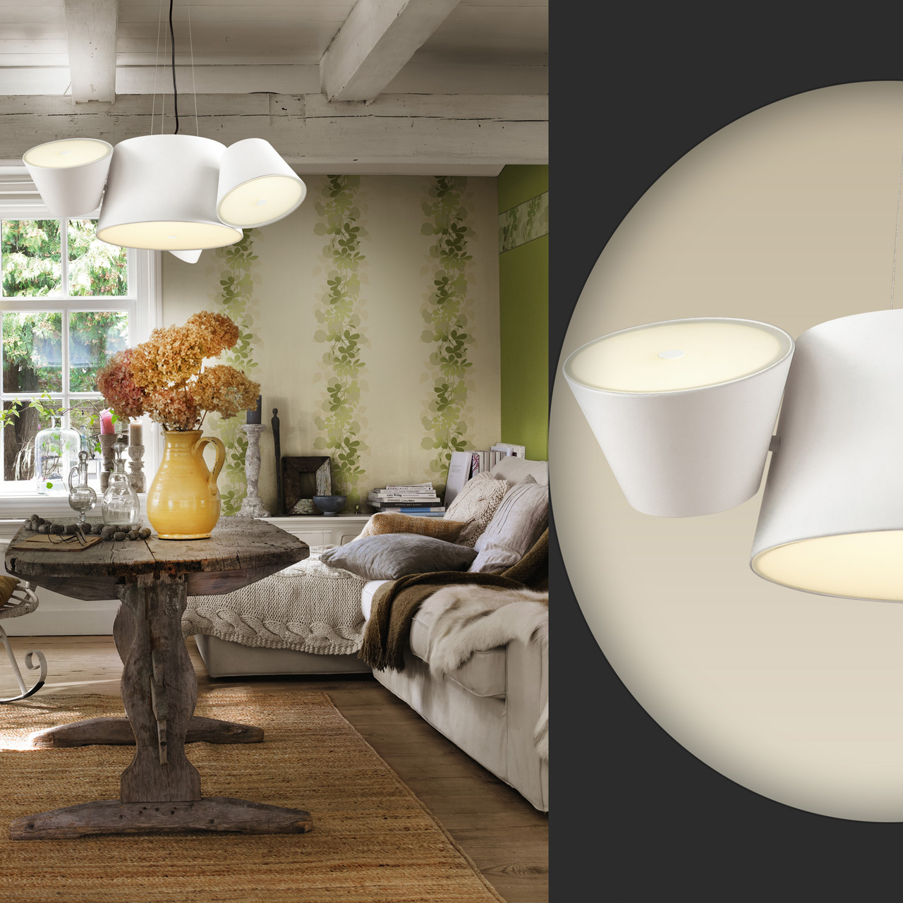 Подвесная люстра Odeon Light Charlie 3991/4