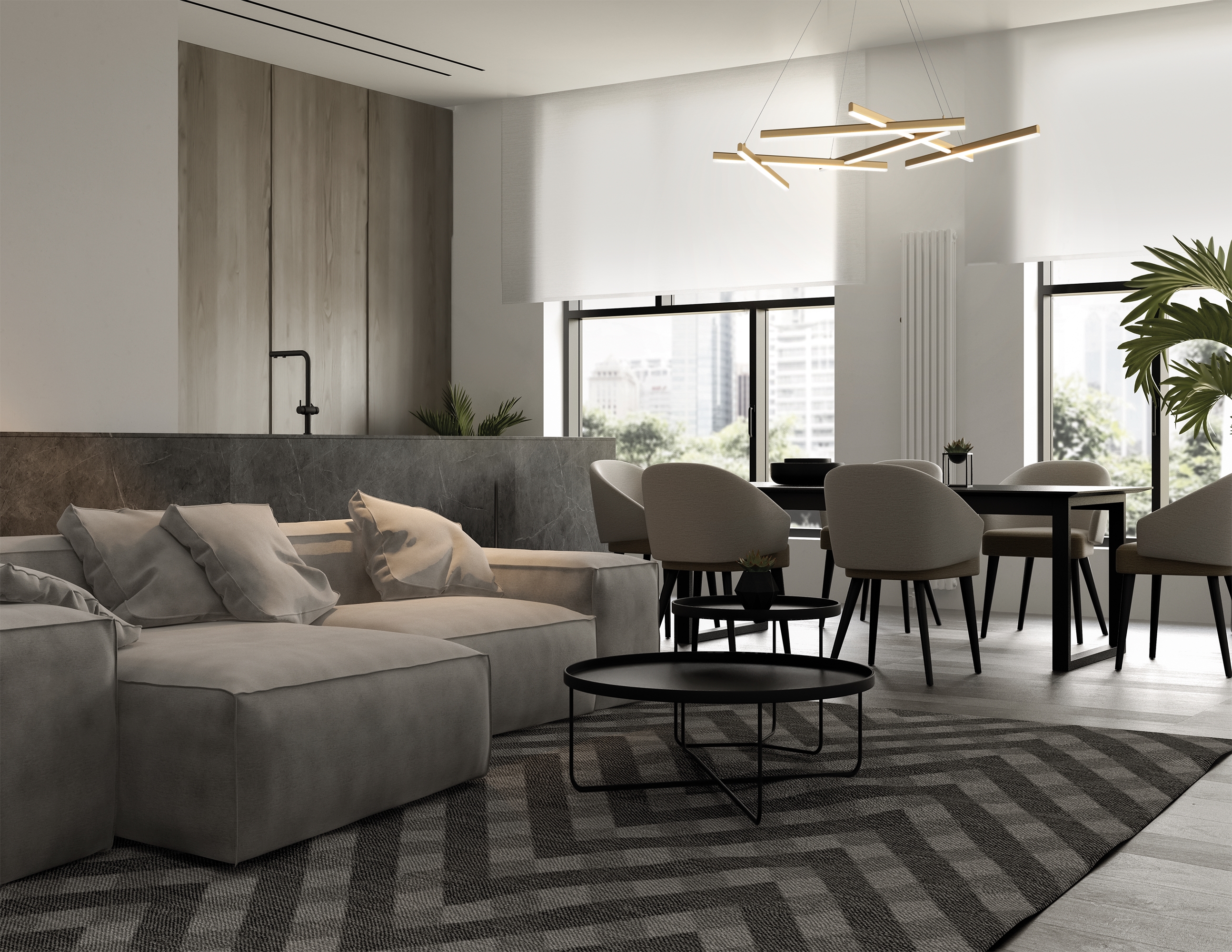 Подвесной светильник Maytoni Technical Line MOD016PL-L75MG3K