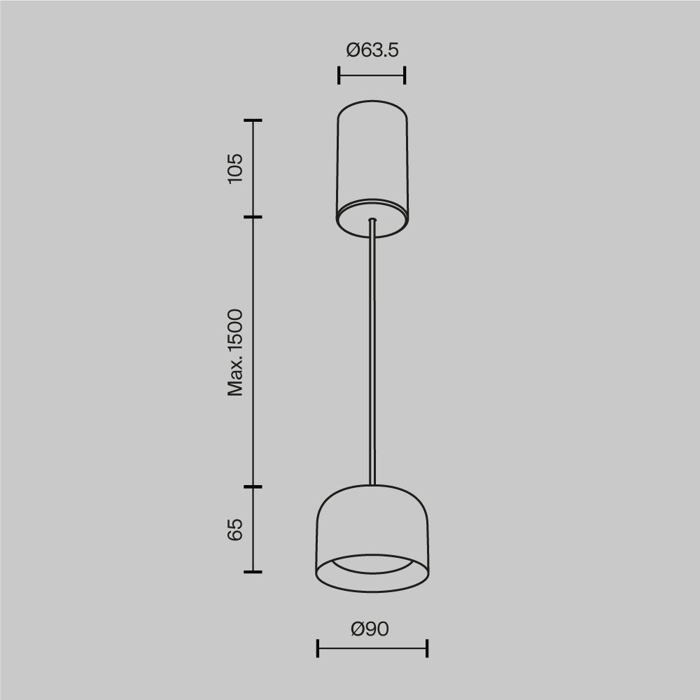 Подвесной светильник Maytoni Comfy P113-L12-3K-W