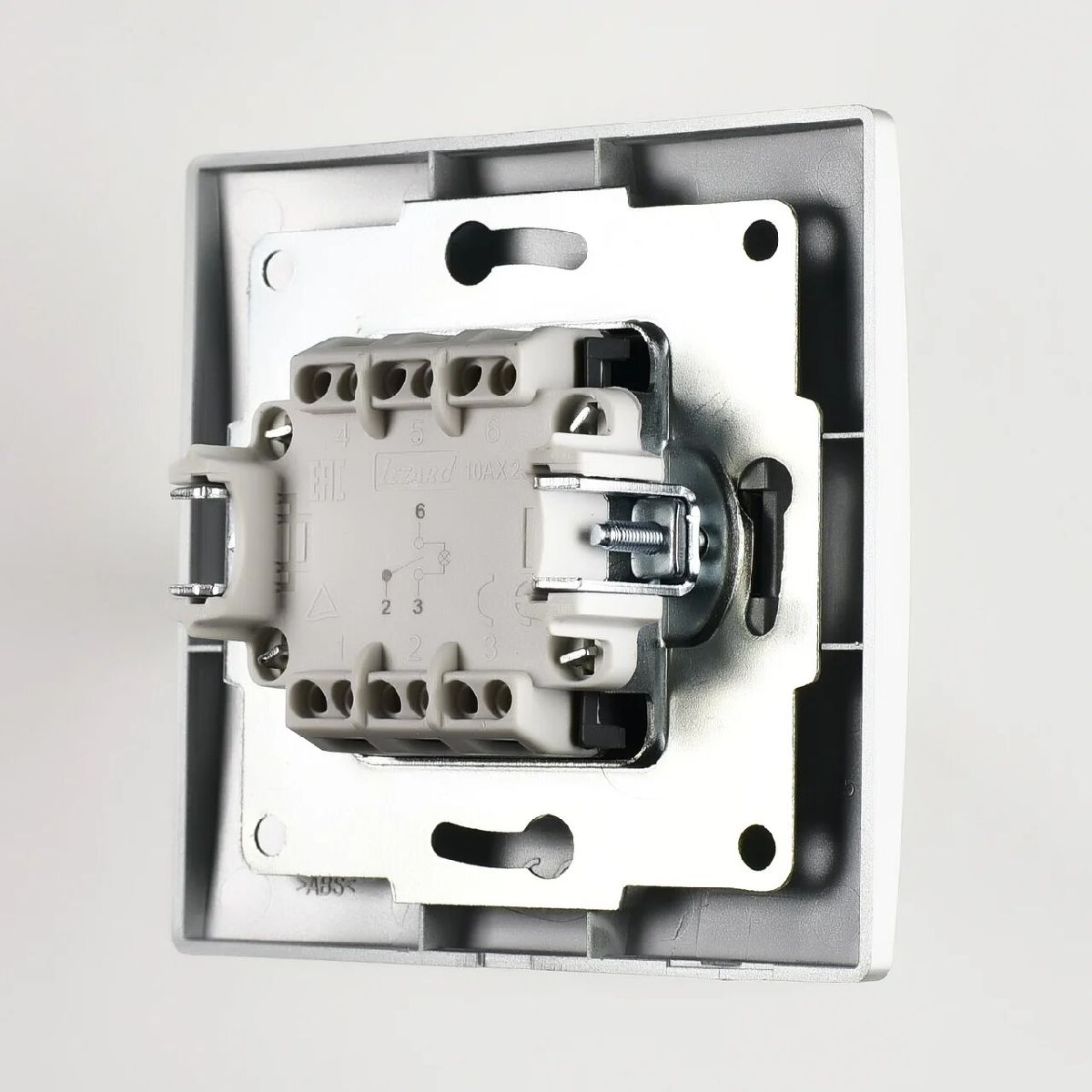 Выключатель проходной с подсветкой Lezard Karina 707-4388-114