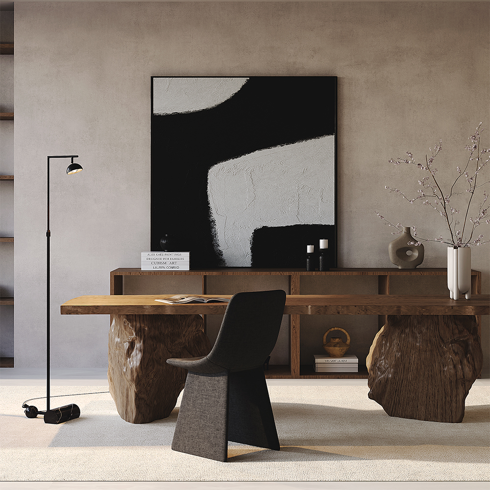 Торшер черный Maytoni Pikant MOD372FL-L10B3K