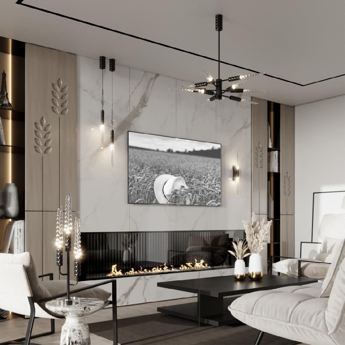 Настенный светильник Odeon Light L-vision Kolos 5459/5WL