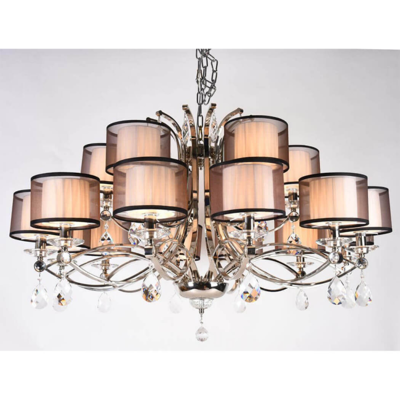 Подвесная люстра Newport 1612+6/C без абажуров