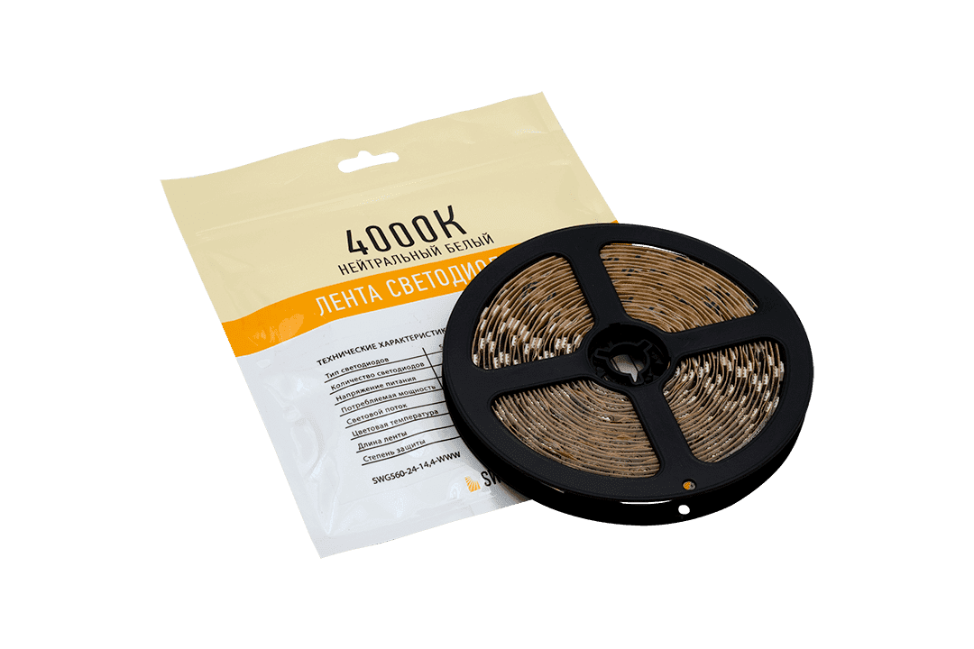 Светодиодная лента SWG SWG560-24-14.4-WWW-20 003611