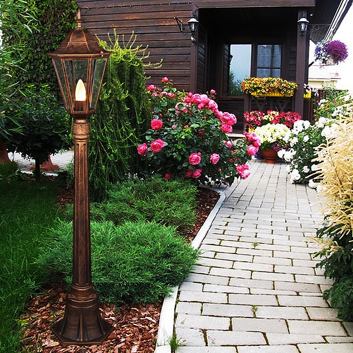 Уличный светильник Reluce 08020-0.7-001SL 0.8M BKG