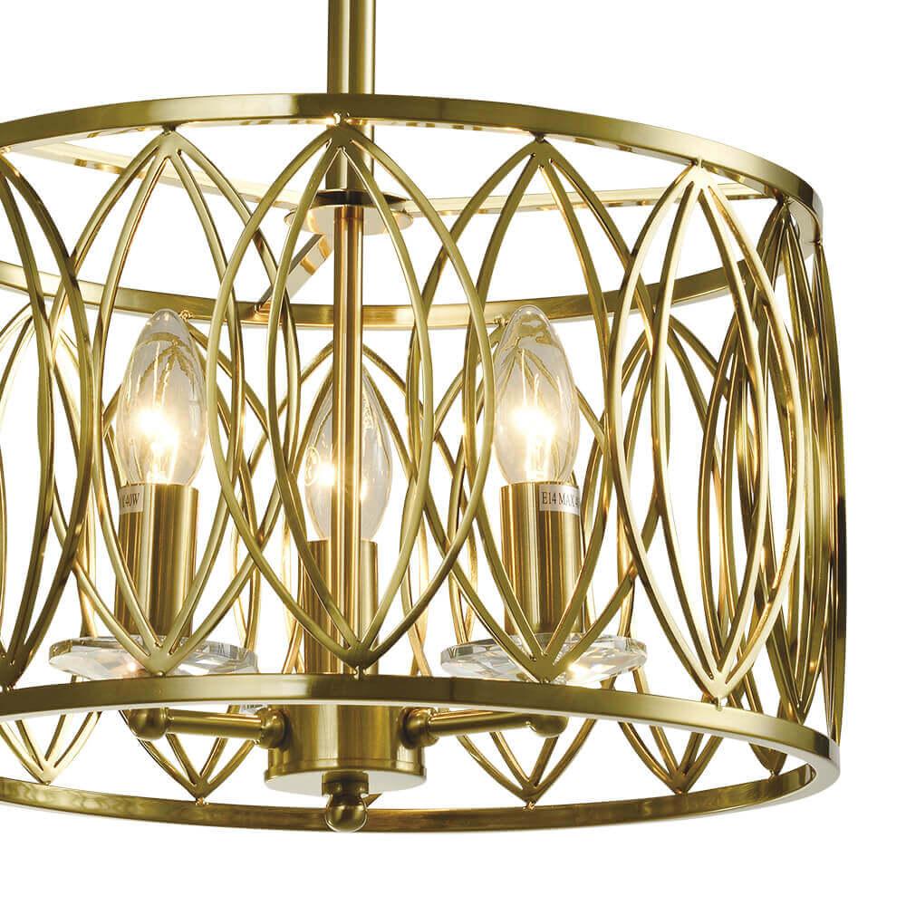 Подвесная люстра Lumien Hall Lucania LH3044/3P-CO