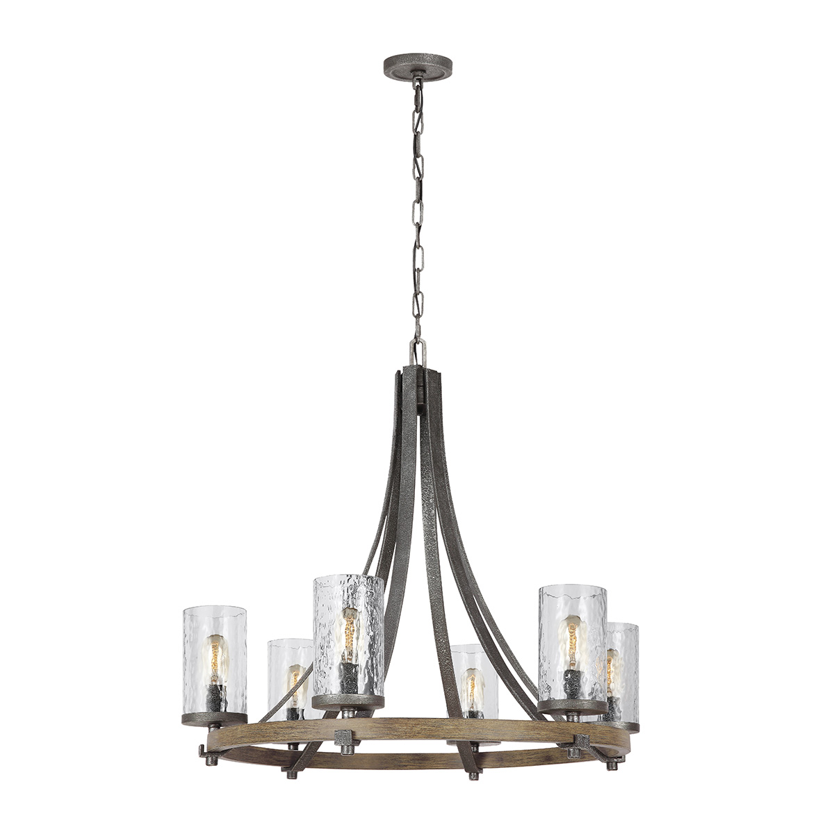 Подвесная люстра кантри Feiss Angelo QN-ANGELO6