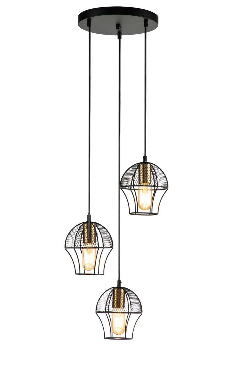 Подвесная люстра Indigo Pallo 10011/3P Black V000187