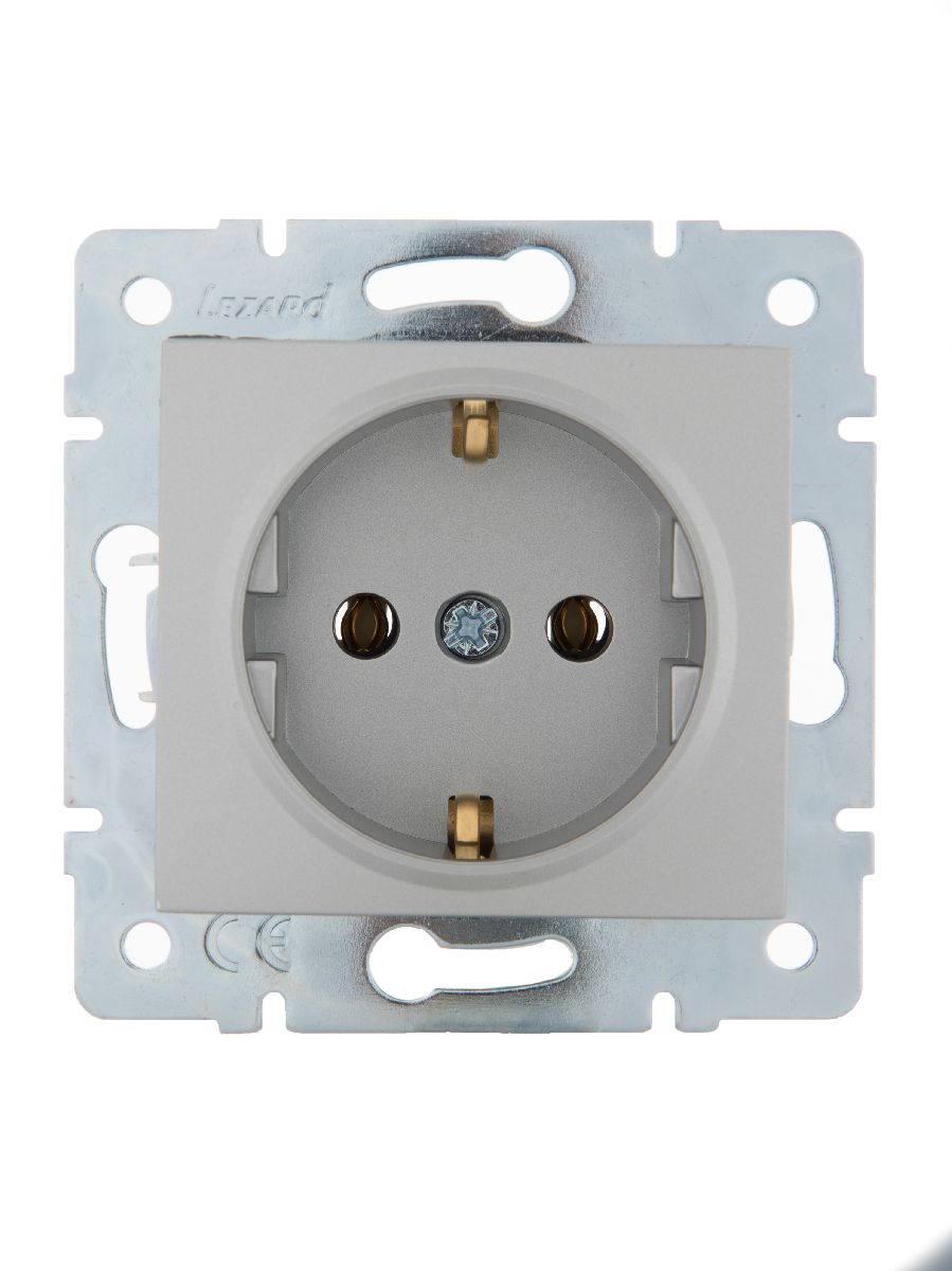 Розетка с/з Lezard Karina 707-4388-122B