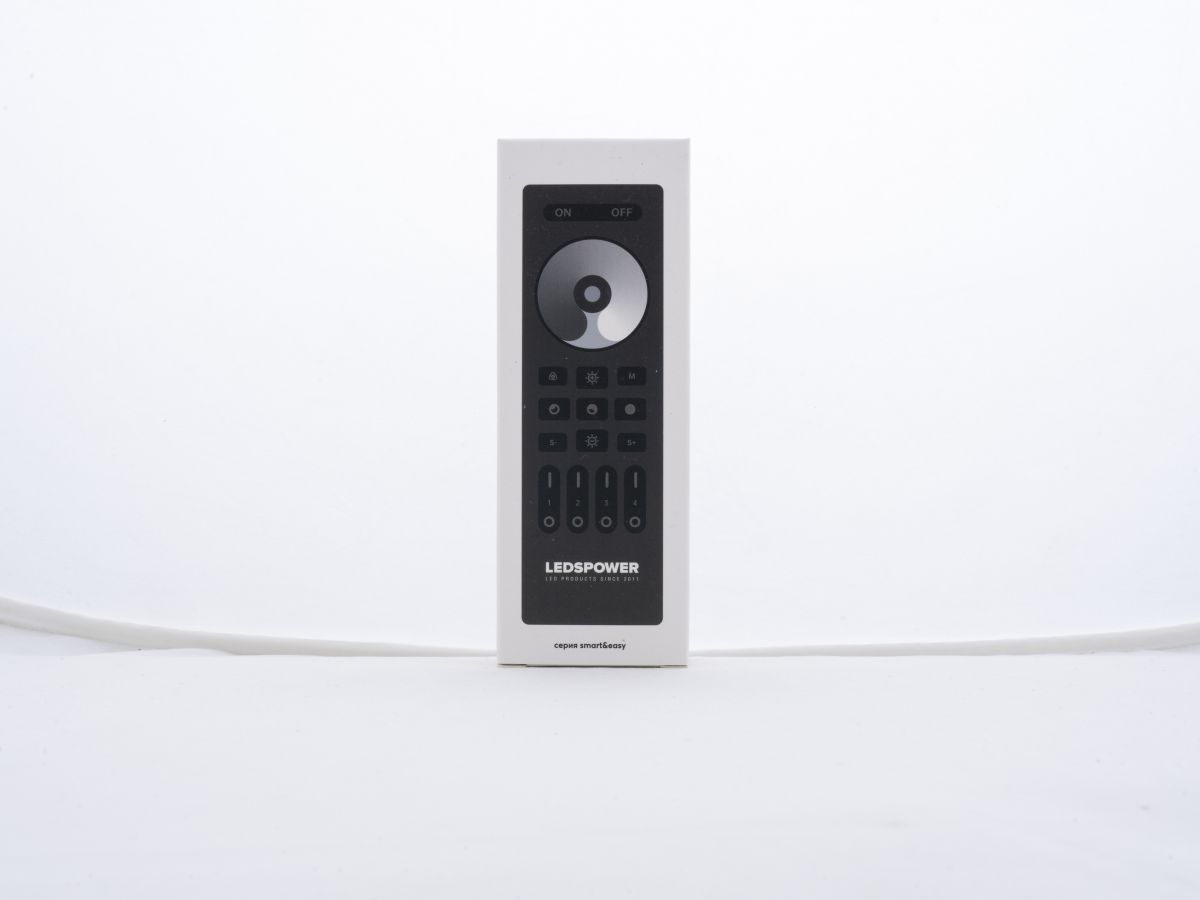 Пульт на 4 зоны LEDS POWER RC01RFB черный 006512