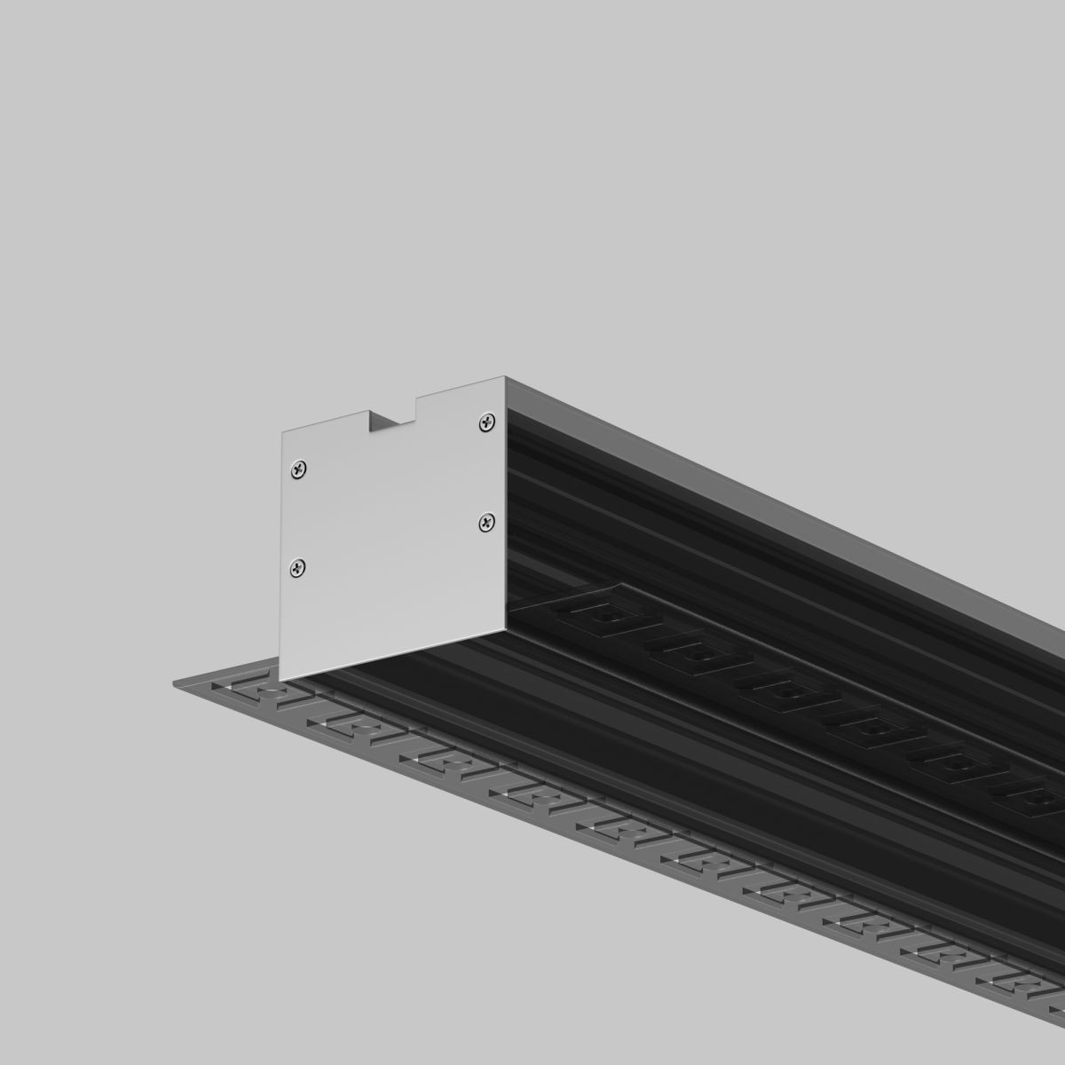 Комплект заглушек для профиля 72×36 2шт Maytoni Led Strip ALM-7236T-S-EC 642083