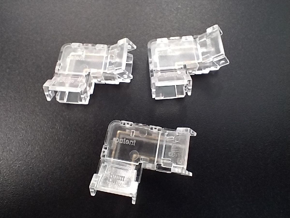 Набор угловых прижимных коннекторов Fiberli 12830204