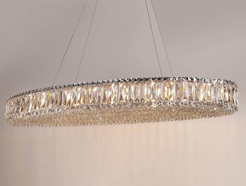 Подвесной светильник Newport 8468+5/S chrome