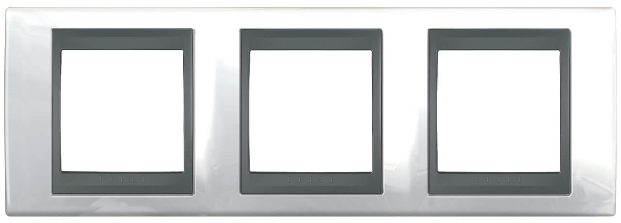 Рамка 3-постовая Schneider Electric Unica Top MGU66.006.292