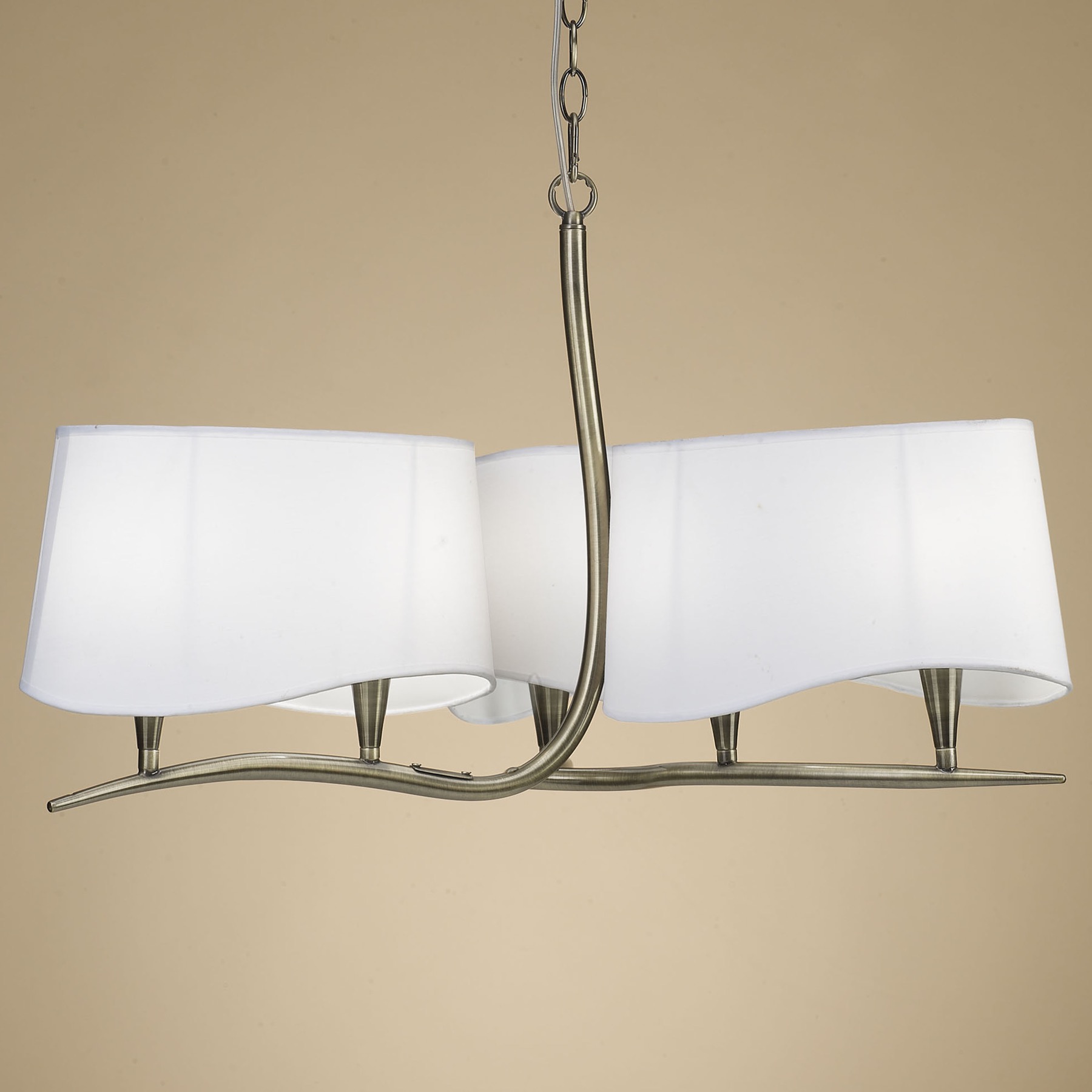 Подвесная люстра Mantra Ninette Antique Bras 1920