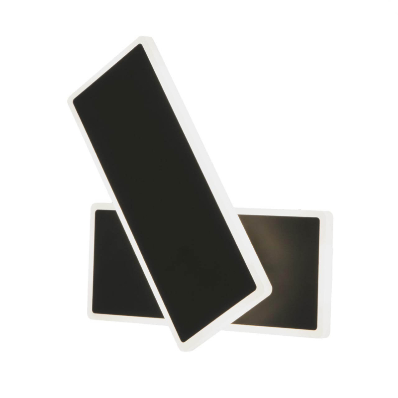 Настенный светодиодный светильник Eurosvet Twirl 90316/2 черный