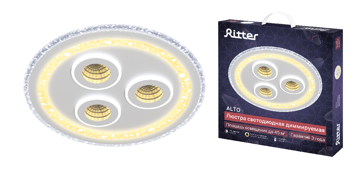 Потолочная люстра Ritter Alto 52307 3