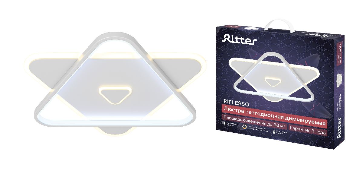 Потолочная люстра Ritter Riflesso 52306 6