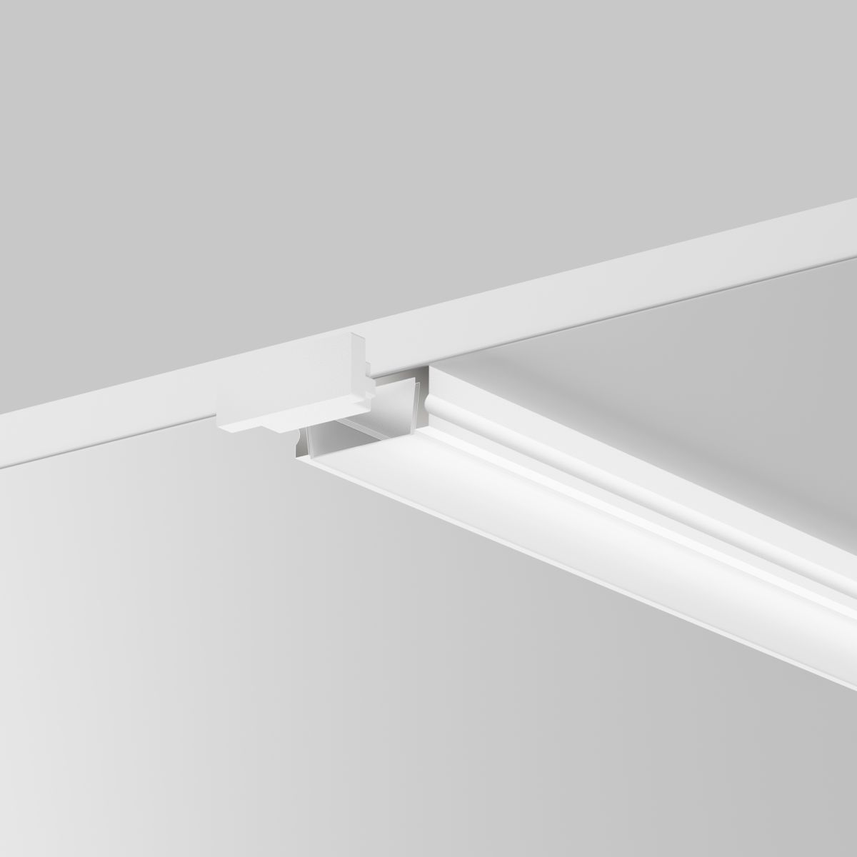 Алюминиевый профиль накладной 15x6 Maytoni Led Strip ALM-001-W-2M 631004