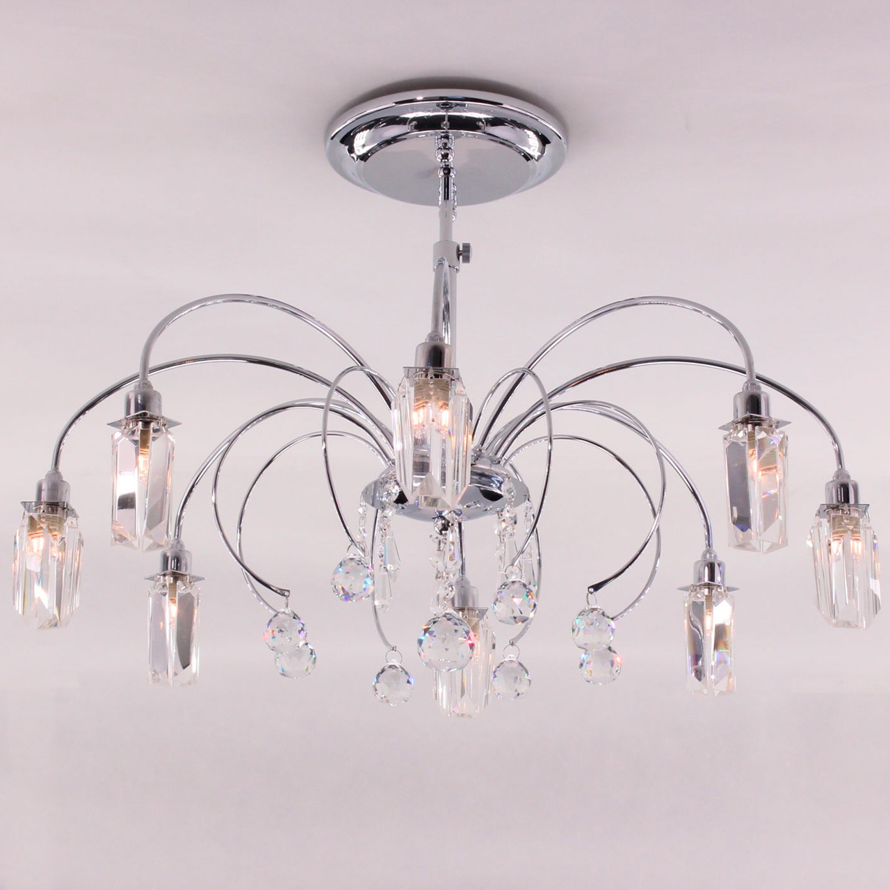 Потолочная люстра Citilux Калипсо Хром CL211181