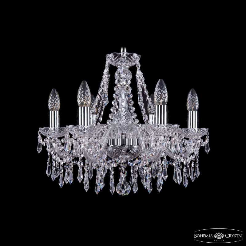 Подвесная люстра Bohemia Ivele Crystal 1403/6/160 Ni