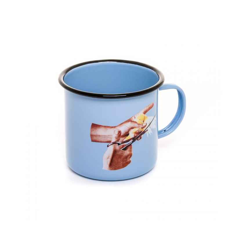 Кружка Mug Bird Seletti Toiletpaper Enamel 16860