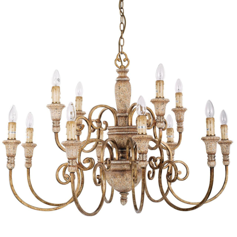 Подвесная люстра Ideal Lux Palio SP12 Ruggine 093857