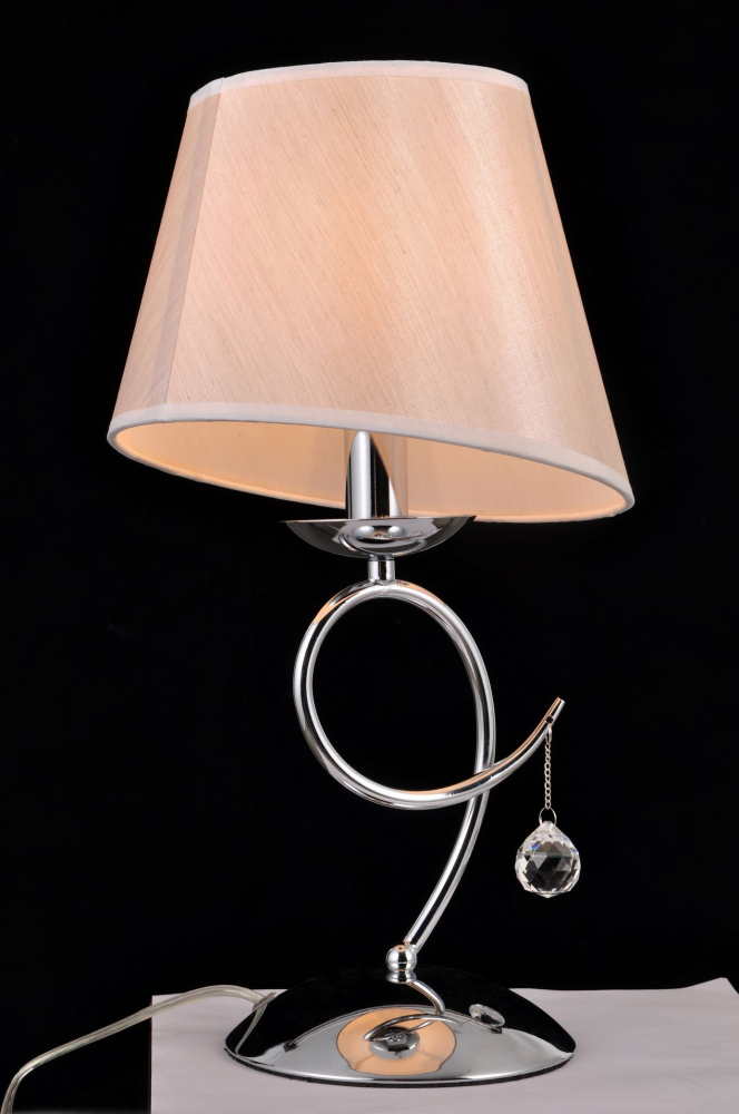 Настольная лампа Natali Kovaltseva NOVELLA 75051/1T CHROME