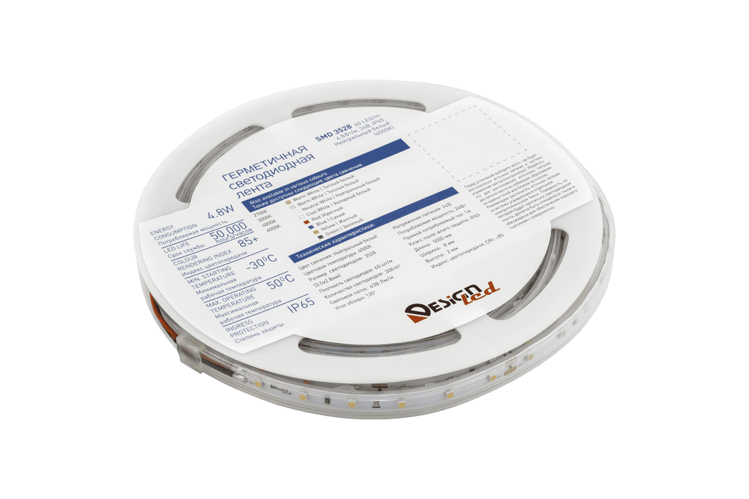 Светодиодная лента DesignLed DSG360-24-NW-65 005703