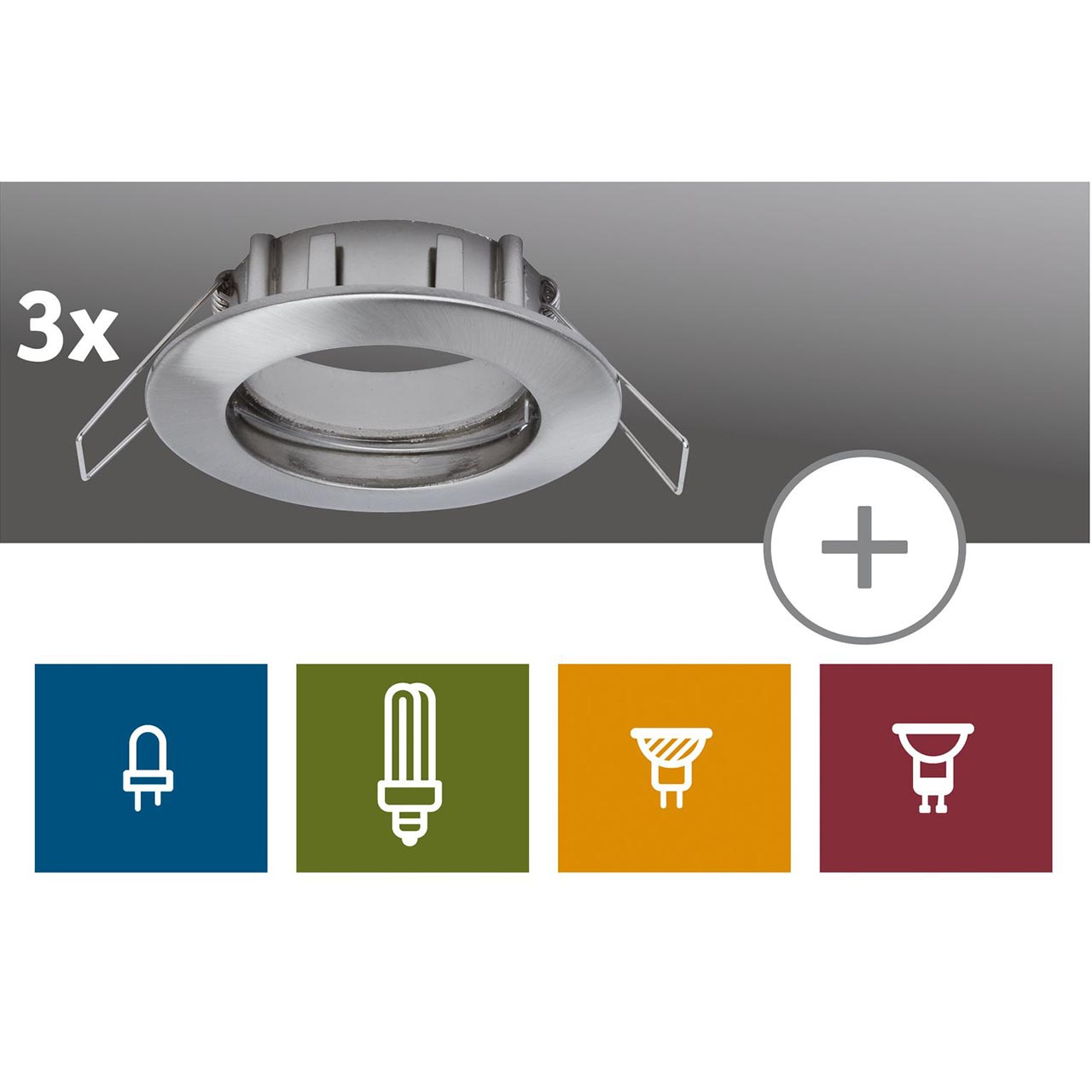 Основание для светильника Paulmann 2Easy Spot-Set Premium 99738